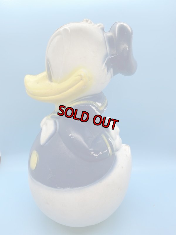 画像2: Disney Donald Duck  Rolly Polly   / ディズニーのドナルドダック、プラスチック製ロリポリ　起き上がりこぼし (2)