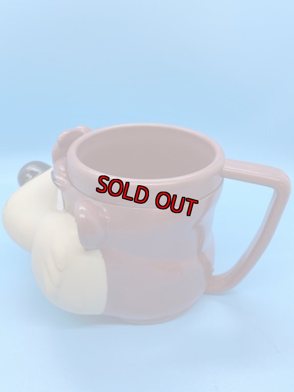 画像2:  Looney Tunes Tasmanian Devil Face Plastic Mug /  ルーニーテューンズ  タスマニアンデビル プラスチック製 フェイスマグ (2)