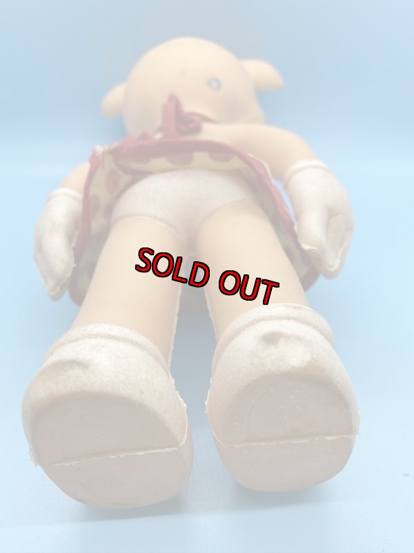 画像5: Disney  Sun Rubber Minnie Mouse Vinyl Squeak  Doll  With Dot Cloth / ディズニー　ミニーマウス　サンラバー　スクィーキードール (5)