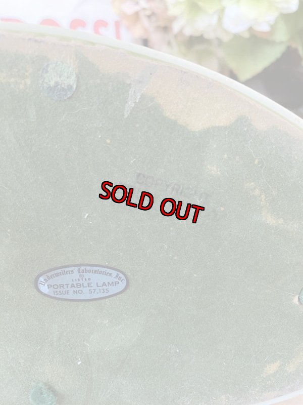 画像8: Disney Winnie The Pooh Nersary Light Paper Shade Lamp / ディズニー　クマのプー、ペーパーシェード　ランプ (8)