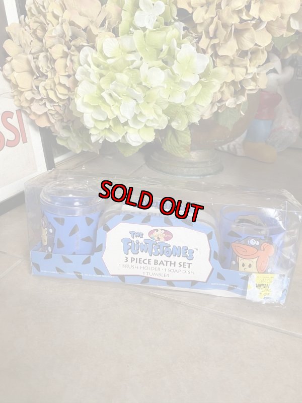 画像7: Hanna Barbera Flintstones Bath Set  With Box  /  フリントストーンズ、箱付きバスセット (7)