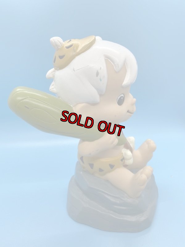画像4: Hanna Barbera Flintstones Bamm Bamm Plastic Coin Bank Doll / フリントストーン　バンバン　プラスチック製 貯金箱　ドール　1994年 (4)