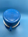 画像6: Peanuts Snoopy Blue Plastic Thermos /  スヌーピーのプラスチック製青いサーモス、水筒 (6)