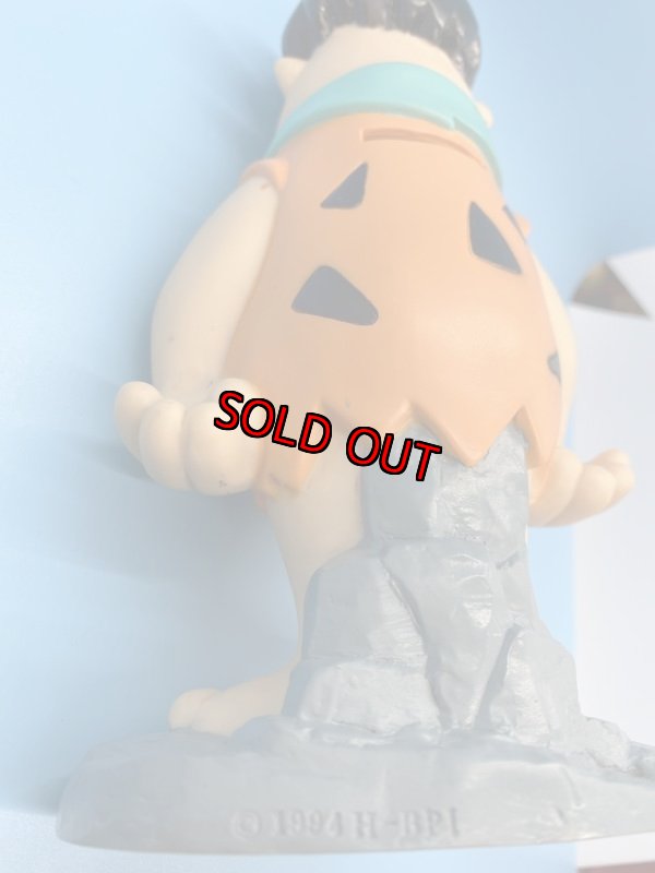 画像6: Hanna Barbera Flintstones Fred Plastic Coin Bank Doll / フリントストーン　フレッド　プラスチック製 貯金箱　ドール　1994年 (6)