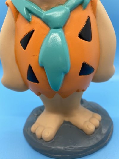 画像2: Hanna Barbera Flintstones Fred Plastic Coin Bank Doll / フリントストーン　フレッド　プラスチック製 貯金箱　ドール　1994年