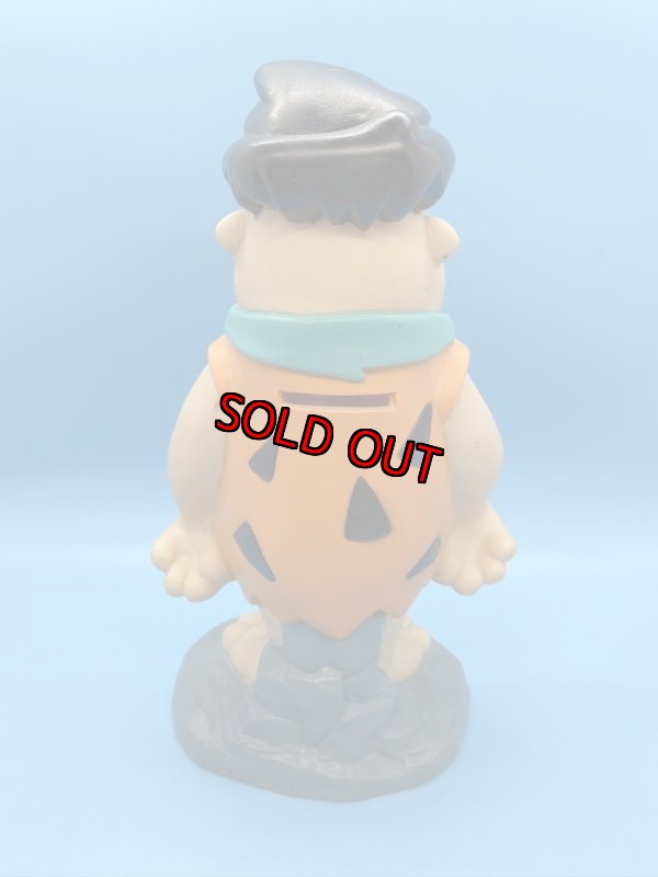 画像3: Hanna Barbera Flintstones Fred Plastic Coin Bank Doll / フリントストーン　フレッド　プラスチック製 貯金箱　ドール　1994年 (3)