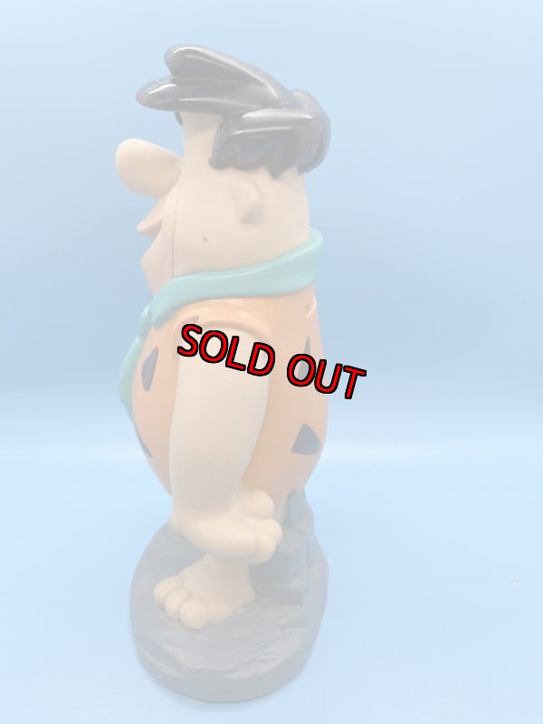画像2: Hanna Barbera Flintstones Fred Plastic Coin Bank Doll / フリントストーン　フレッド　プラスチック製 貯金箱　ドール　1994年 (2)