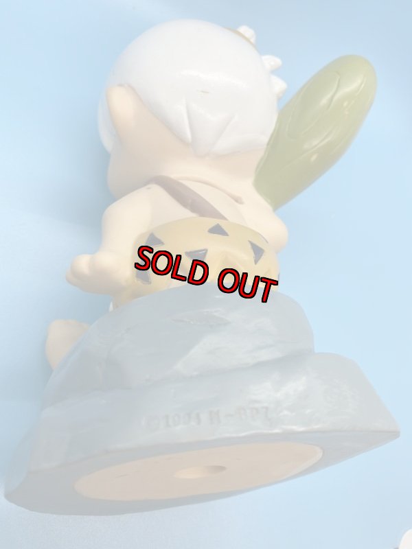 画像6: Hanna Barbera Flintstones Bamm Bamm Plastic Coin Bank Doll / フリントストーン　バンバン　プラスチック製 貯金箱　ドール　1994年 (6)