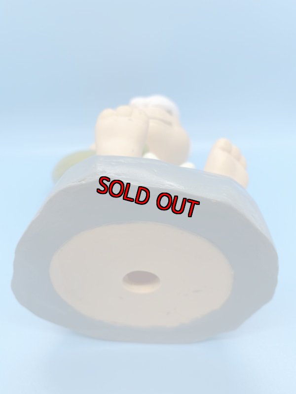 画像5: Hanna Barbera Flintstones Bamm Bamm Plastic Coin Bank Doll / フリントストーン　バンバン　プラスチック製 貯金箱　ドール　1994年 (5)