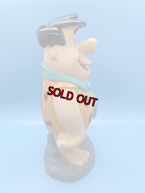 画像4: Hanna Barbera Flintstones Fred Plastic Coin Bank Doll / フリントストーン　フレッド　プラスチック製 貯金箱　ドール　1994年 (4)