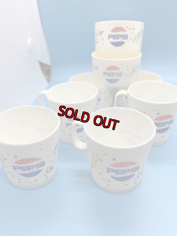 画像3: Pepsi Mini kids toy Plastic cups,dishes set of 16 / ペプシのプラスチック製ミニチュア、プレイセット　16ピース (3)