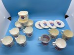 画像1: Pepsi Mini kids toy Plastic cups,dishes set of 16 / ペプシのプラスチック製ミニチュア、プレイセット　16ピース (1)