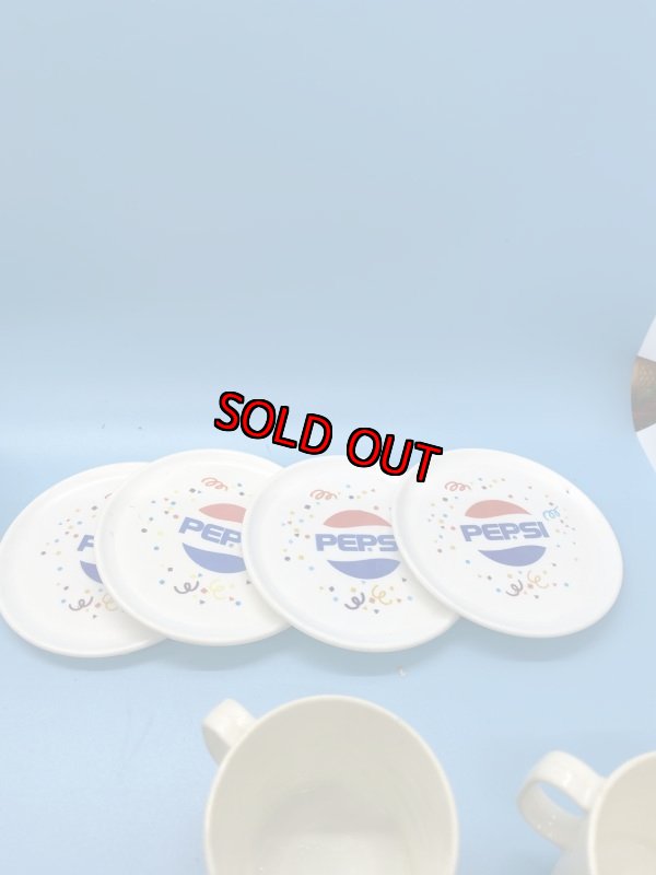 画像5: Pepsi Mini kids toy Plastic cups,dishes set of 16 / ペプシのプラスチック製ミニチュア、プレイセット　16ピース (5)