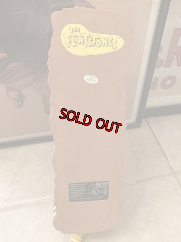 画像5: Hanna Barbera Flintstones Fred & Bamm Bamm Phone / フリントストーンズ、フレッド&バンバンの電話機 (5)