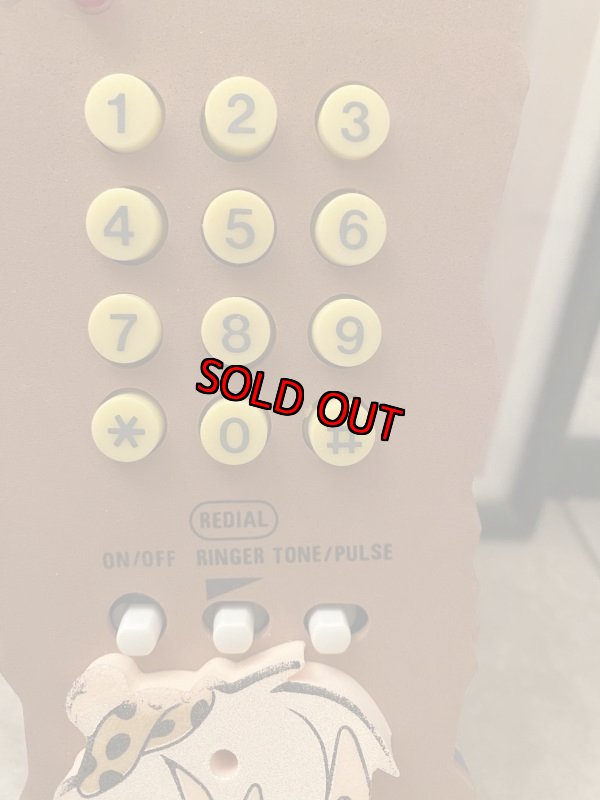 画像3: Hanna Barbera Flintstones Fred & Bamm Bamm Phone / フリントストーンズ、フレッド&バンバンの電話機 (3)