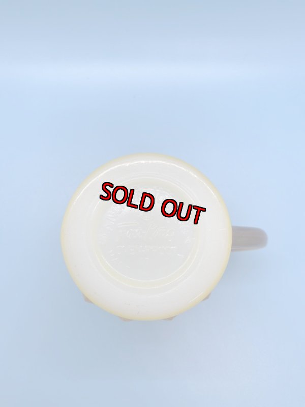 画像6: Fire King Yellow & Brown Kimberly  Mug / ファイヤーキング　キンバリー　イエロー＆ブラウン　マグ　(B) (6)