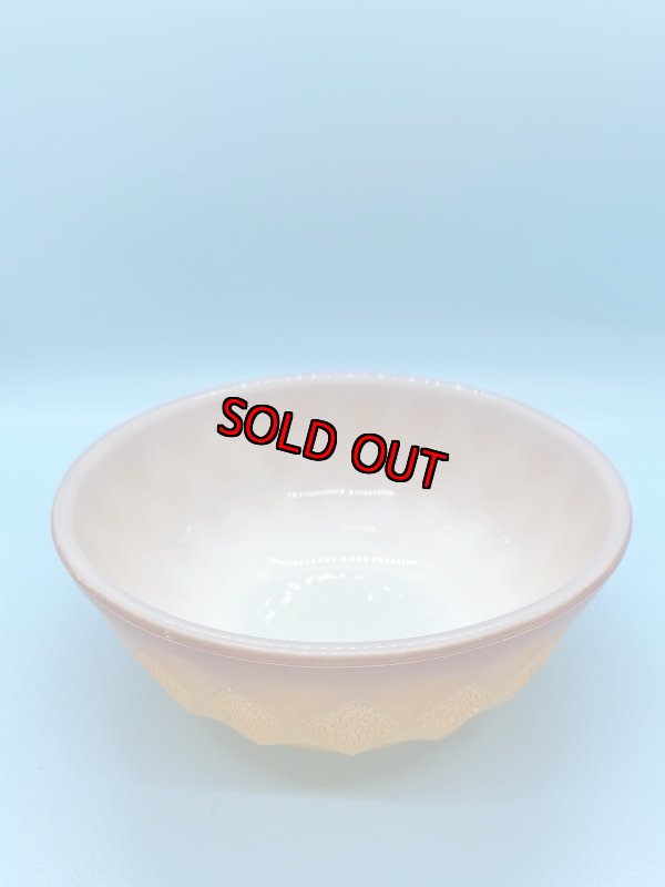 画像1: Fire King Yellow & Orange Kimberly  Bowl / ファイヤーキング　キンバリー　イエロー＆オレンジ　ボウル (1)