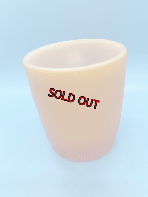 画像4: Fire King Orange Bottom Rib Mug / ファイヤーキング　オレンジ　ボトムリブ　マグ (4)