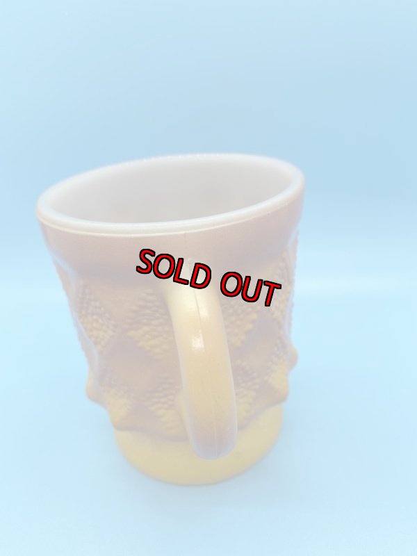 画像2: Fire King Yellow & Orange Kimberly  Mug / ファイヤーキング　キンバリー　イエロー＆オレンジ　マグ(A) (2)
