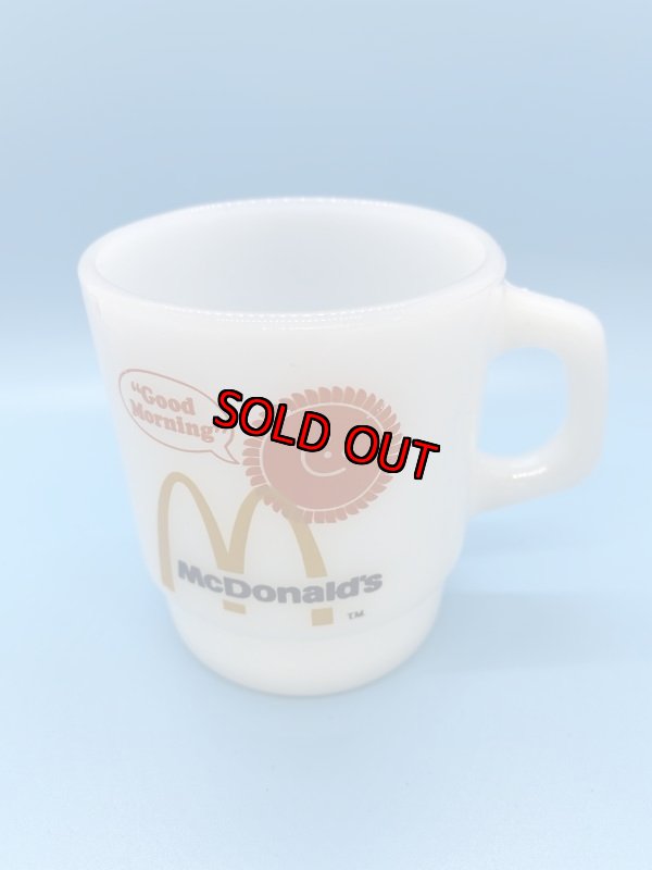 画像1: Fire King Mcdonalds  Mug / ファイヤーキング　マクドナルド　マグ  (A) (1)