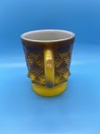 画像2: Fire King Yellow & Brown Kimberly  Mug / ファイヤーキング　キンバリー　イエロー＆ブラウン　マグ　(B) (2)