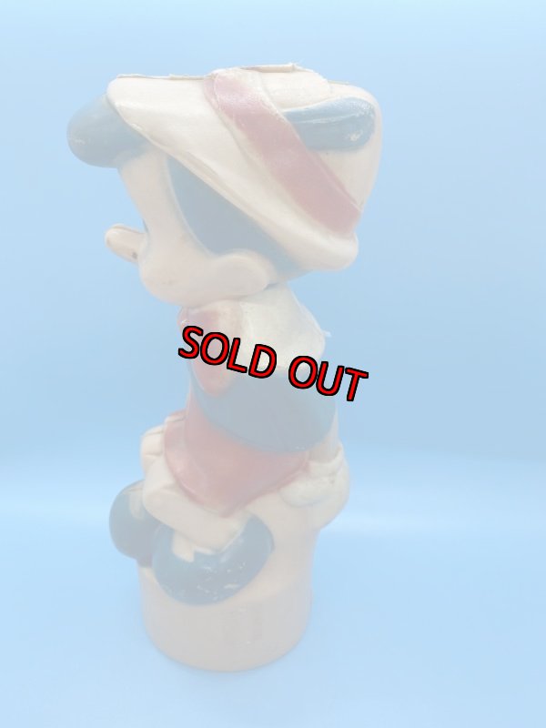 画像2: Disney Pinocchio Plastic coin bank / ディズニーのピノキオ　プラスチック製　貯金箱 (2)