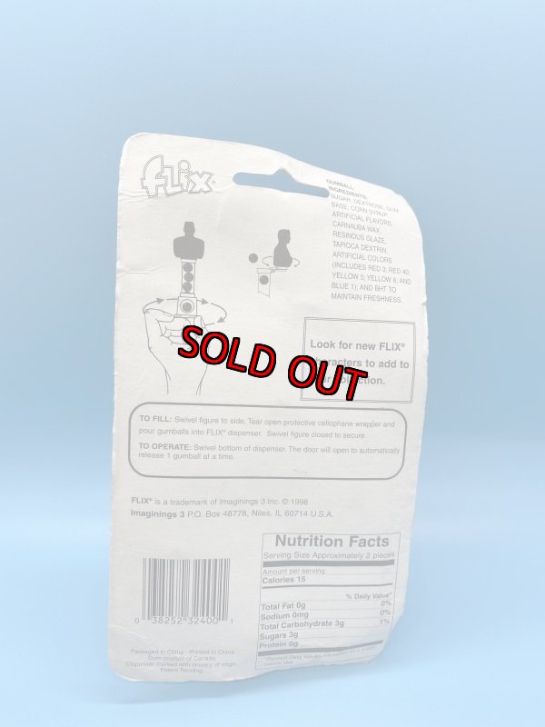 画像3: Hanna Barbera Flintstones Gumball Machine /  フリントストーンズ、ブリスター入りガムボールマシーン　1998年 (3)