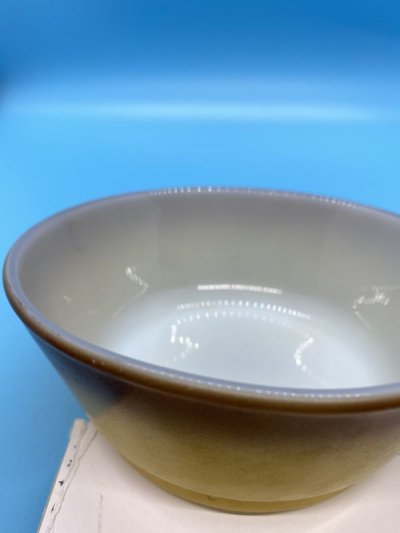 画像2: Fire King Yellow & Brown   Bowl / ファイヤーキング　イエロー＆ブラウン　ボウル