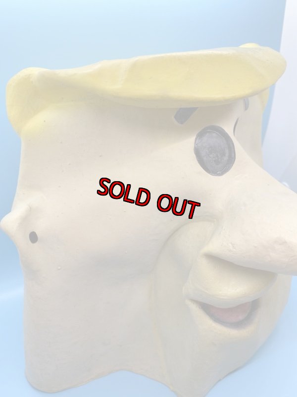 画像2: Hanna Barbera Flintstones Barney Rubber Face Mask /  フリントストーンズ、バーニー　ゴム製フェイスマスク (2)