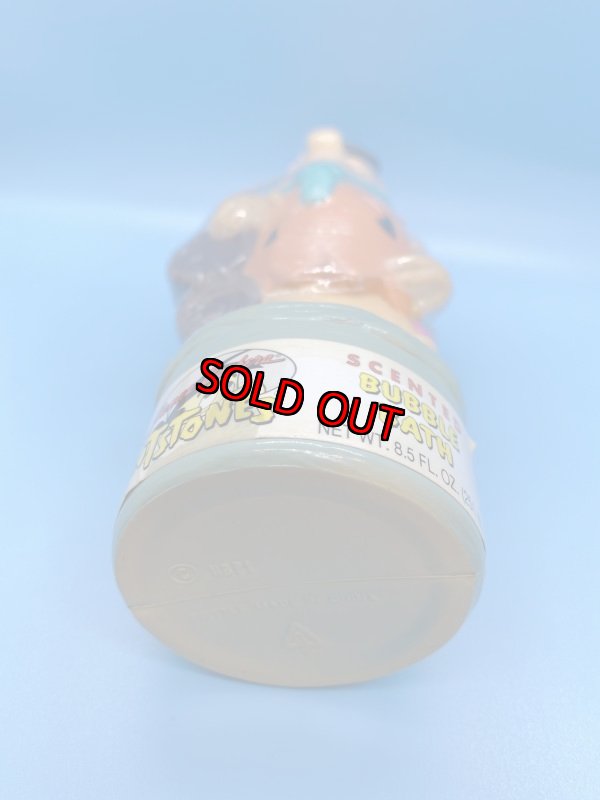 画像6: Hanna Barbera Flintstones Fred  Babble Bath  Bottle 1996 /  フリントストーンズ、フレッドのバブルバスボトル (6)