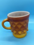 画像3: Fire King Yellow & Orange Kimberly  Mug / ファイヤーキング　キンバリー　イエロー＆オレンジ　マグ(A) (3)
