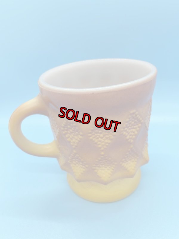 画像3: Fire King Yellow & Orange Kimberly  Mug / ファイヤーキング　キンバリー　イエロー＆オレンジ　マグ(A) (3)
