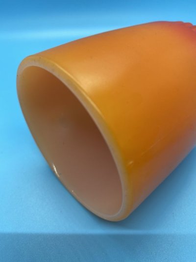 画像2: Fire King Orange Bottom Rib Mug / ファイヤーキング　オレンジ　ボトムリブ　マグ