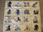 画像1: Appriques  Fabric Blanket / アップリケ　キルト　ブランケット (1)