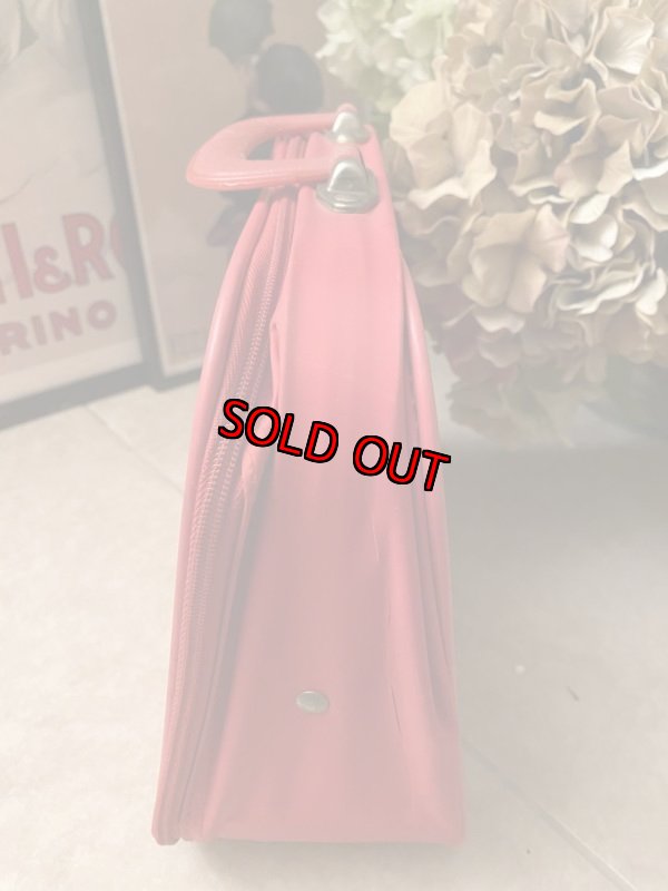 画像2: Hanna Barbera Flintstones red Suite Case /  フリントストーンズの赤いスーツケース　70年代 (2)