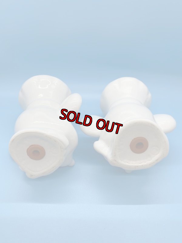 画像6: Disney Mickey Mouse ceramic  Salt&Pepper set / ディズニーのミッキーマウス、陶器製ソルト＆ペッパー入れ　 (6)