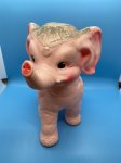 画像2: Pink Elephant Sun Rubber Doll / ピンクの像、エレファントドール　サンラバー社　1961年 (2)