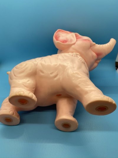 画像2: Pink Elephant Sun Rubber Doll / ピンクの像、エレファントドール　サンラバー社　1961年
