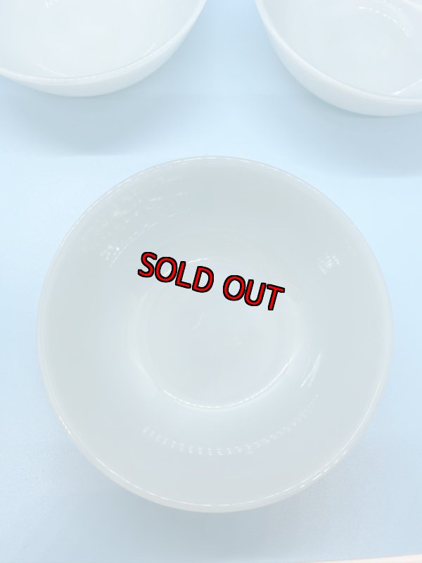 画像3: Fire King Turquoise Blue Berry Bowl Set Of 4 / ファイヤーキング ターコイズブルー ベリーボウル 4点セット (3)