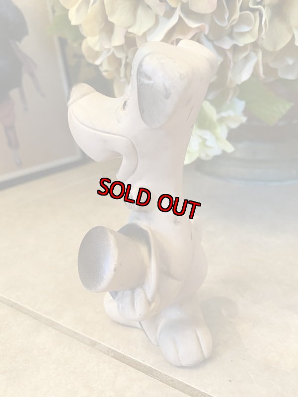 画像2: Huckleberry Hound  Dell Vinyl Doll  / ハックルベリーハウンド ハンナバーベラ デル社 ソフビドール60年代 (2)