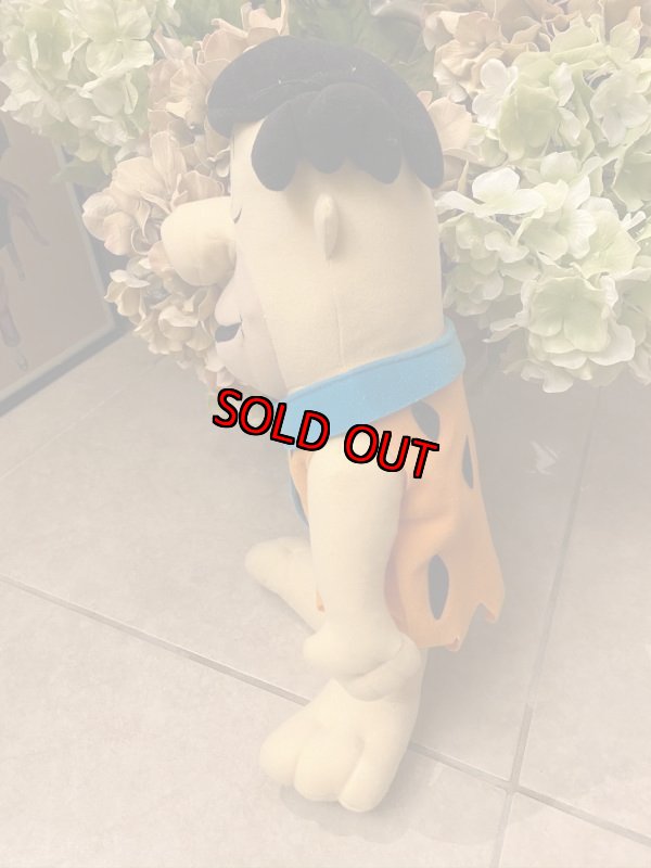 画像2: Hanna Barbera Flintstones Fred Plush Doll / フリントストーン　フレッド　人形 (2)
