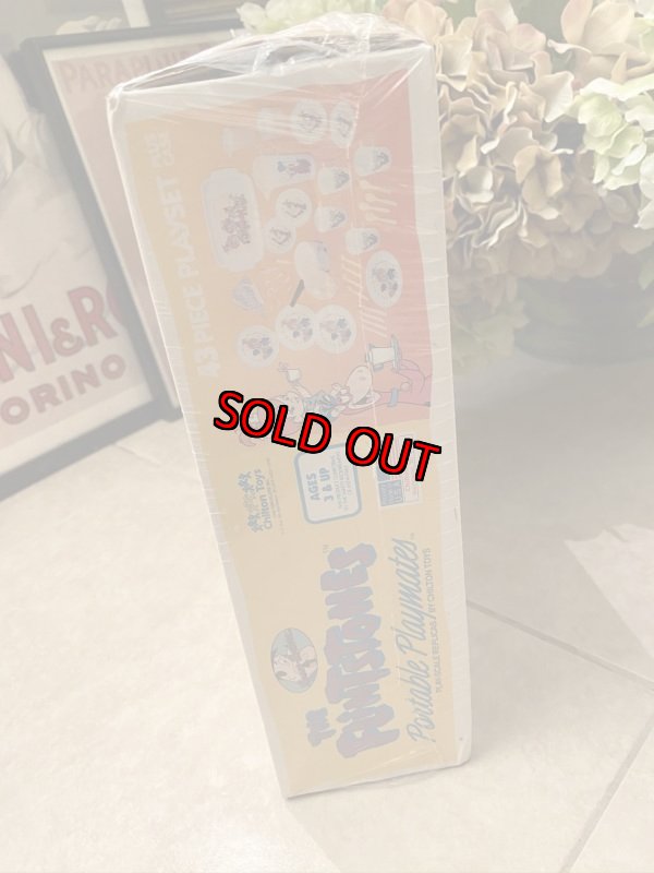 画像3: Flintstones Tea Set Of 43 Pieces With Box /　フリントストーンズ、箱入りペブルス&ディノ　43ピース　ティーセット　 (3)