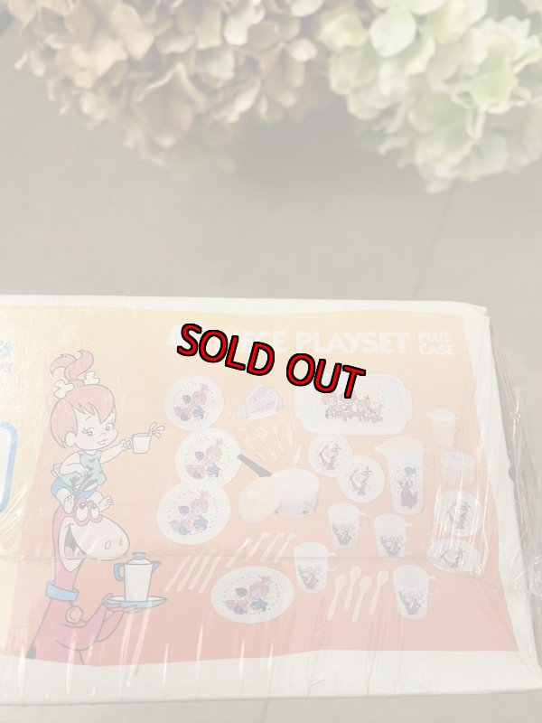 画像7: Flintstones Tea Set Of 43 Pieces With Box /　フリントストーンズ、箱入りペブルス&ディノ　43ピース　ティーセット　 (7)