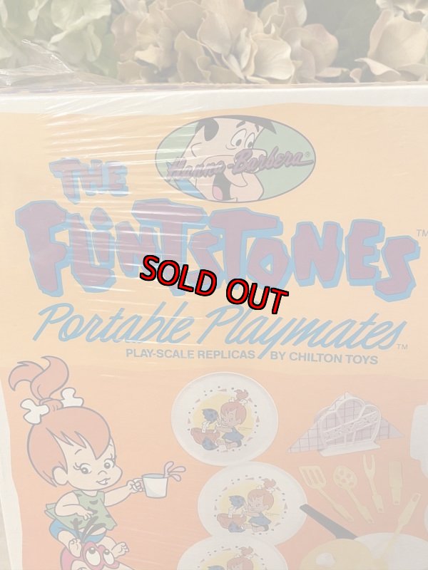 画像8: Flintstones Tea Set Of 43 Pieces With Box /　フリントストーンズ、箱入りペブルス&ディノ　43ピース　ティーセット　 (8)