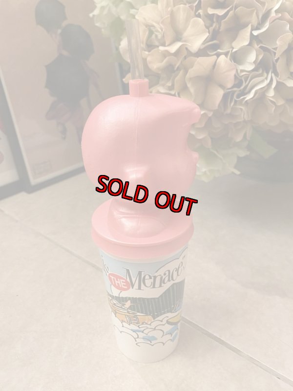 画像4: Dairy Queen Dennis The Menace Pink Joey Drink Cup Canada  / ディリークィーン　デニス　ザ　メナス　ドリンクボトル　ピンク　ジョーイ　 (4)