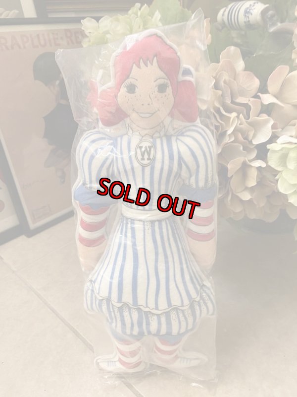 画像1: Wendy‘s Hamburger Wendy  Doll with bag / ウエンディーズのウエンディ、袋入りドール　 (1)