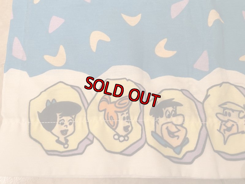 画像3: Hanna Barbera Flintstones Pillow Case  / ハンナバーベラ、フリントストーンズのピローケース(A) (3)