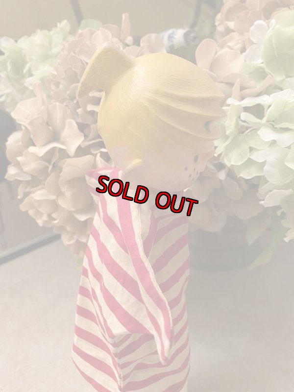 画像4: Dennis the Menace hand puppet / わんぱくデニスのハンドパペット　赤と白のストライプ (4)