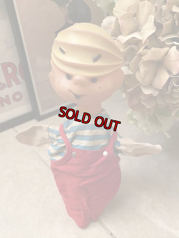 画像5: Dennis the Menace hand puppet / わんぱくデニスのハンドパペット　赤のオーバーオール (5)