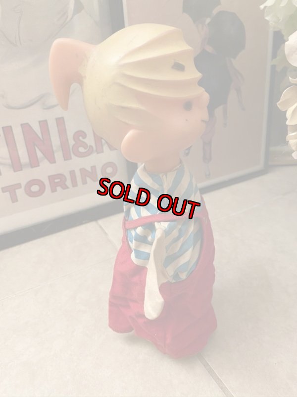 画像4: Dennis the Menace hand puppet / わんぱくデニスのハンドパペット　赤のオーバーオール (4)